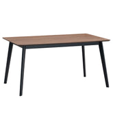 ACME Rebi Walnut Black Dining Table Model DN04180